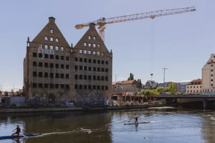 Готель Marriott у Гданських зерносховищах