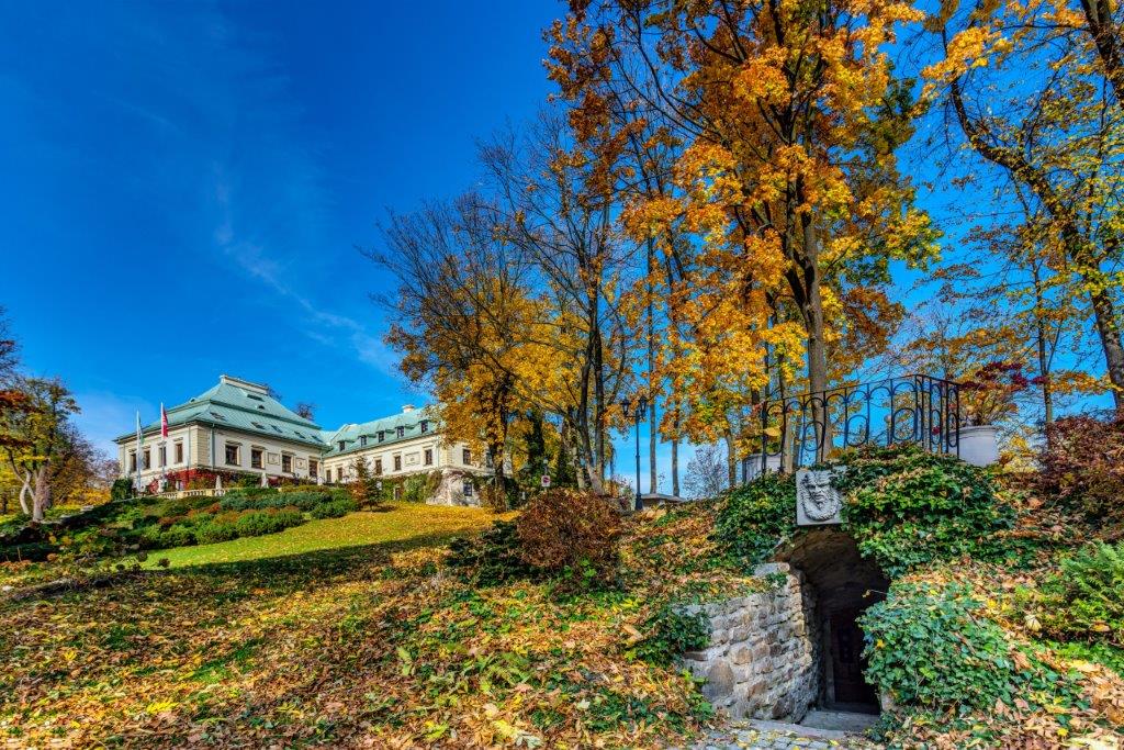 Палац Одровонж восени