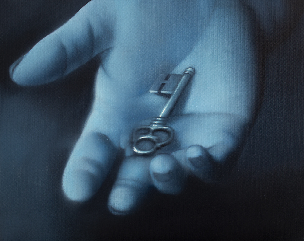 Патриція Хіл "Відповідь" 2024 Полотно, олія, 40 х 50 см, малий