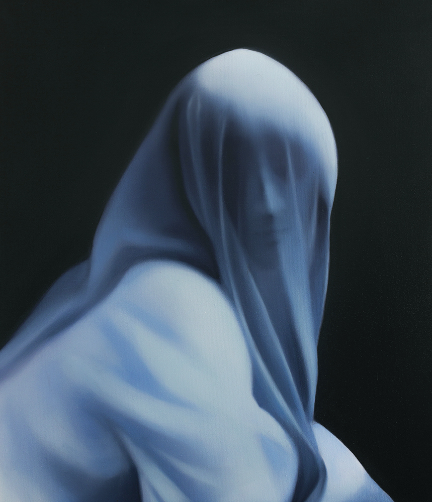 Патриція Пєтка Я можу мовчати 2024 Олія на полотні 70 х 60 см Малий