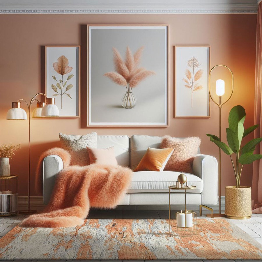 Персиковий пухнастик