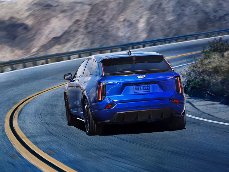 Cadillac Optiq V 2026 Електрична розкіш із запасом ходу 519 км під капотом