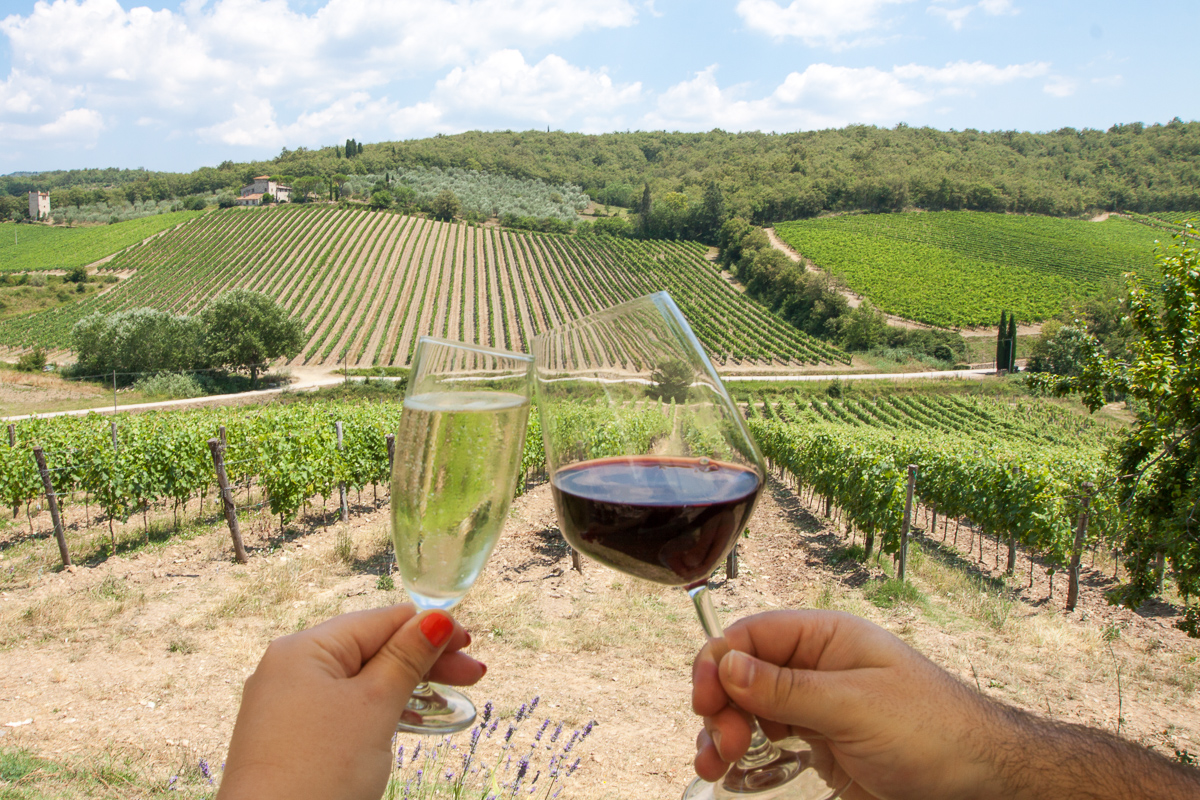 Виноградники в Тоскані