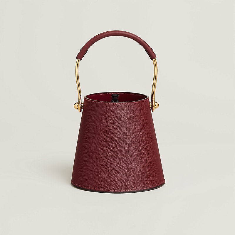 Бордовa сумка Hermes