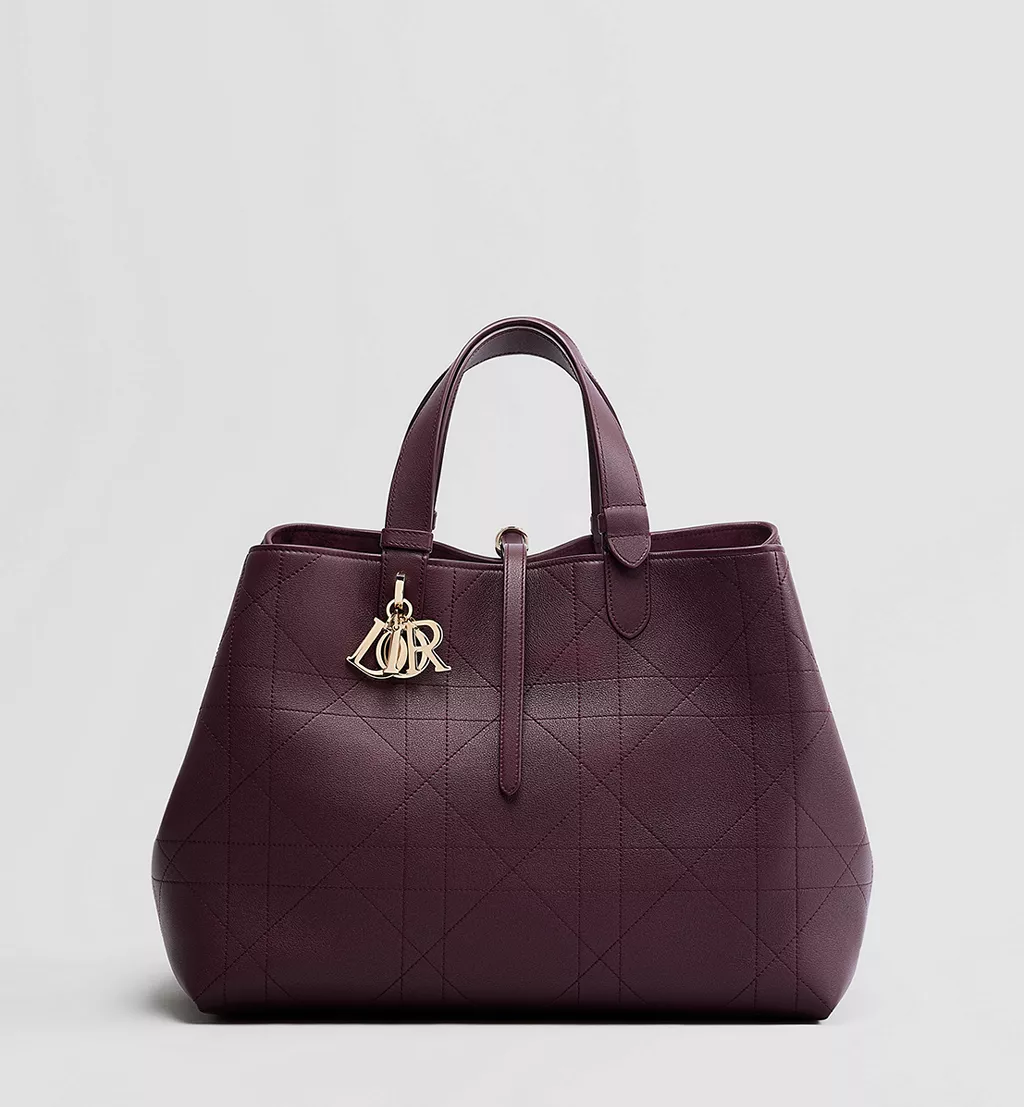 Бордовa сумка Dior1