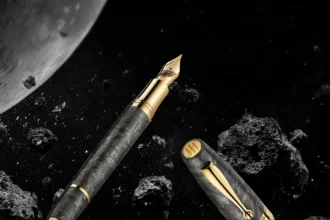 Montegrappa Muonionalusta Meteorite Пір'яна ручка