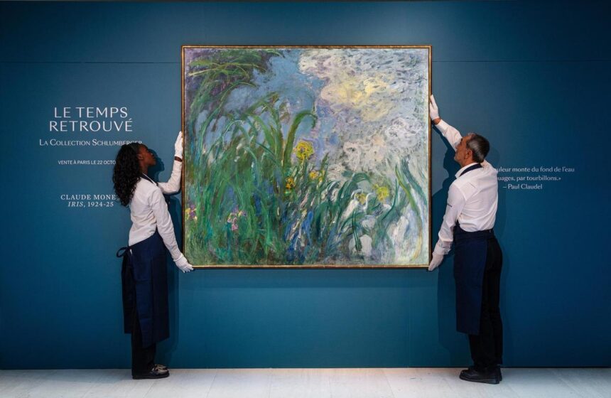 Іриси Claude Monet. аукціон колекції Jeanne’a Schlumberger у Парижі